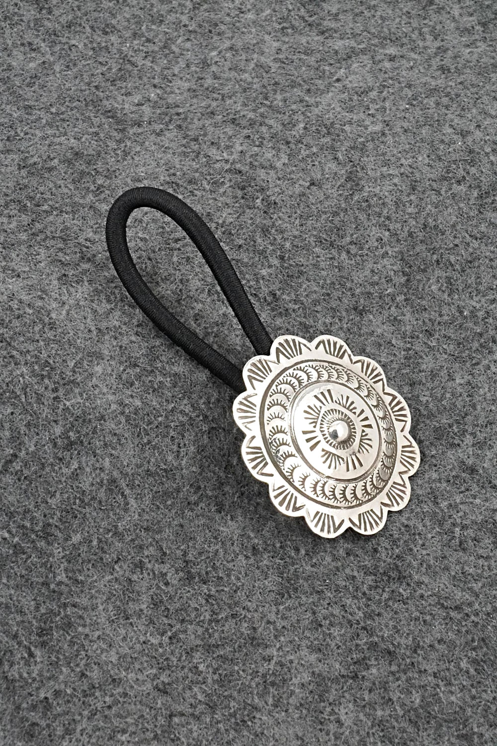 Sterling Silver Hair Tie - Bertha Begay