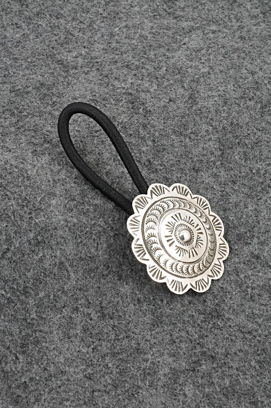 Sterling Silver Hair Tie - Bertha Begay