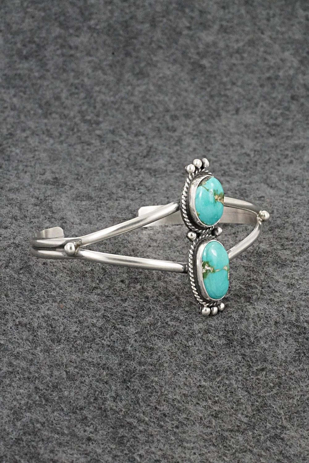 Turquoise & Sterling Silver Bracelet - Rena Begay