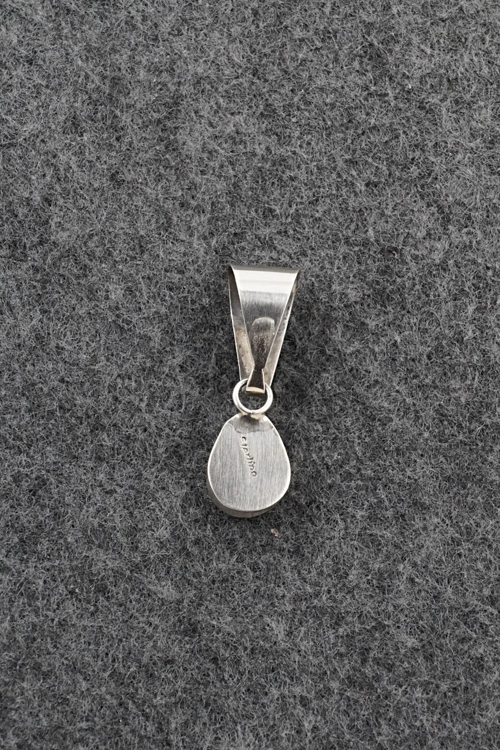 Turquoise & Sterling Silver Pendant - Rosemary Saunders
