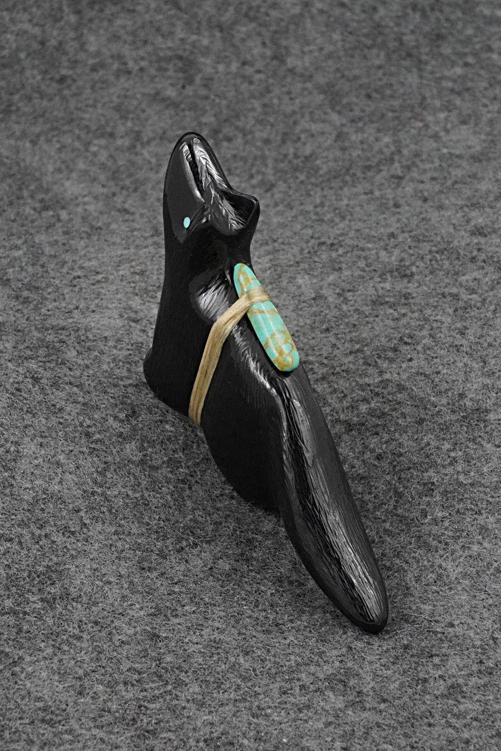 Wolf Zuni Fetish Carving - Herbert Halate