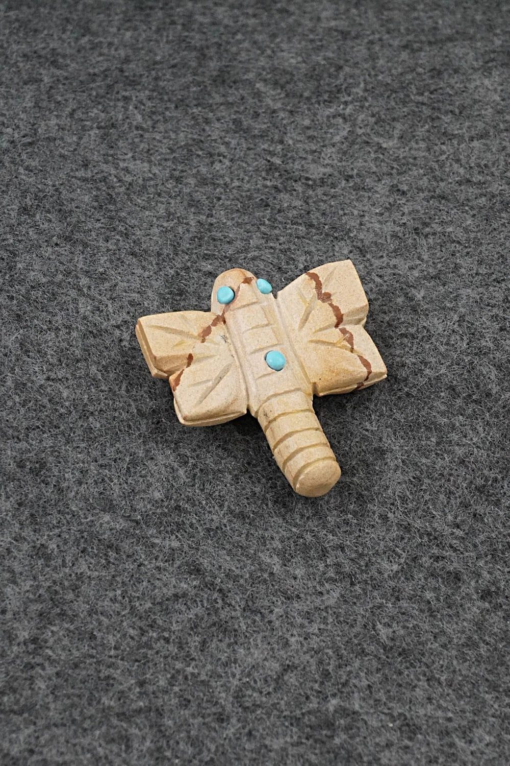 Dragonfly Zuni Fetish Carving - Cody Chavez