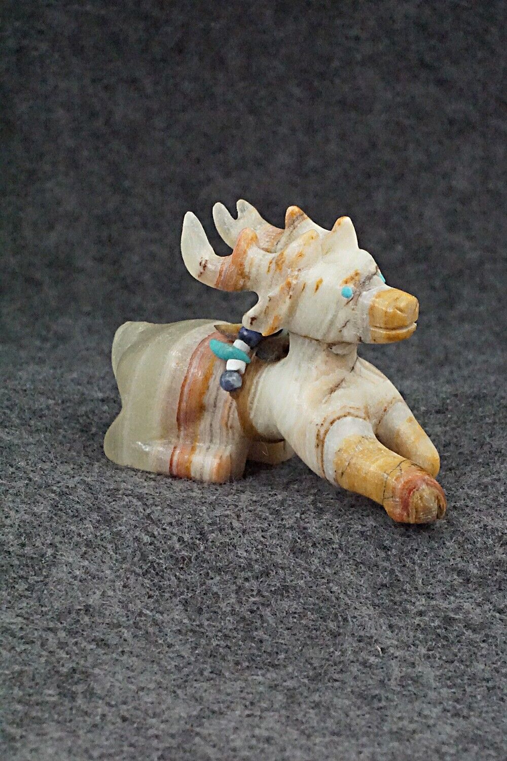 Deer Zuni Fetish Carving - Douglas Martza