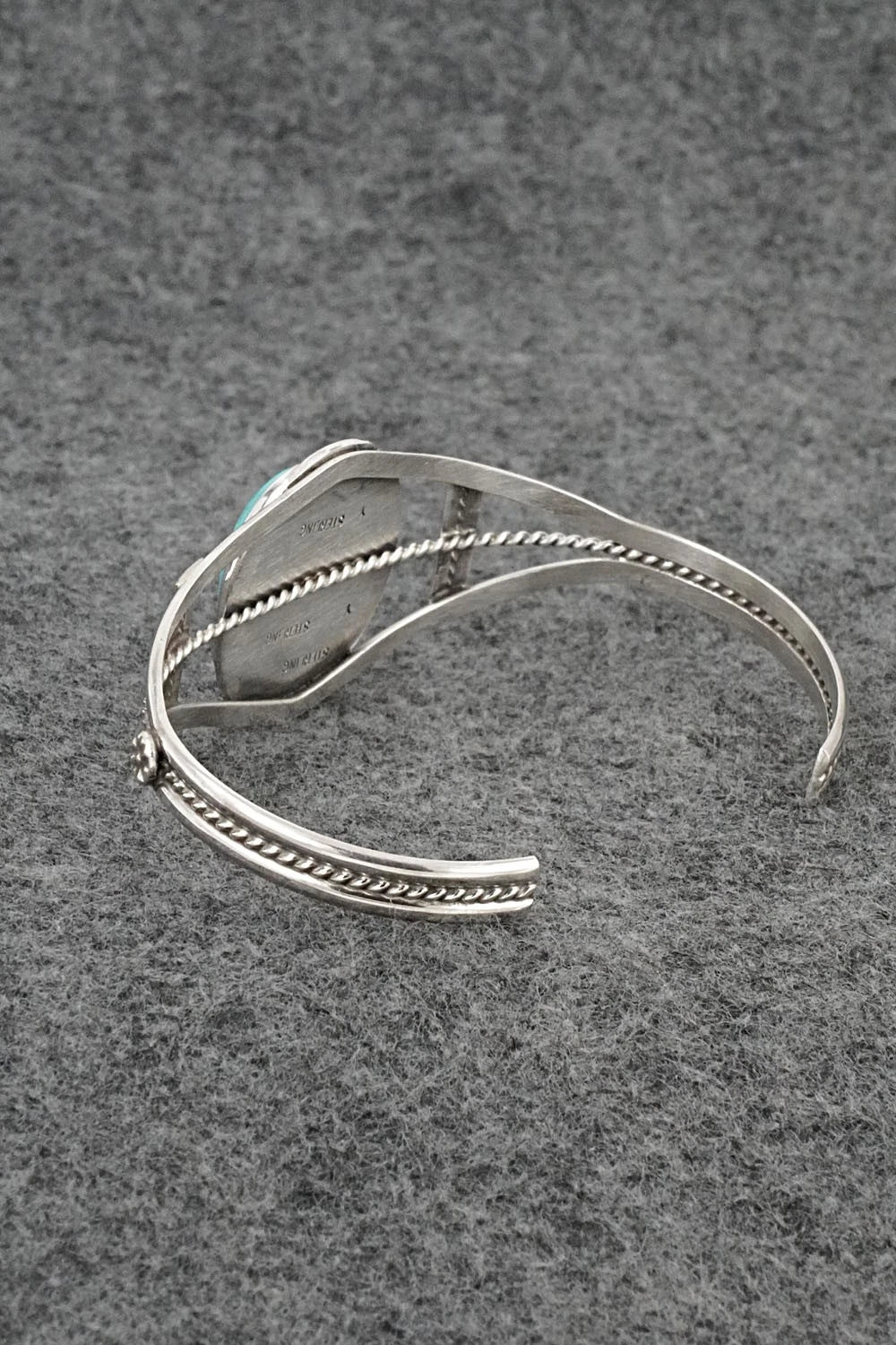 Turquoise & Sterling Silver Bracelet - Ella Spencer