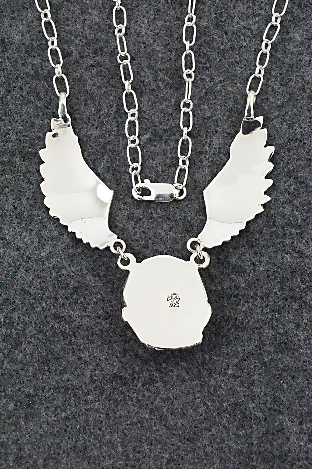 Wild Horse & Sterling Silver Necklace - Charlene Yazzie