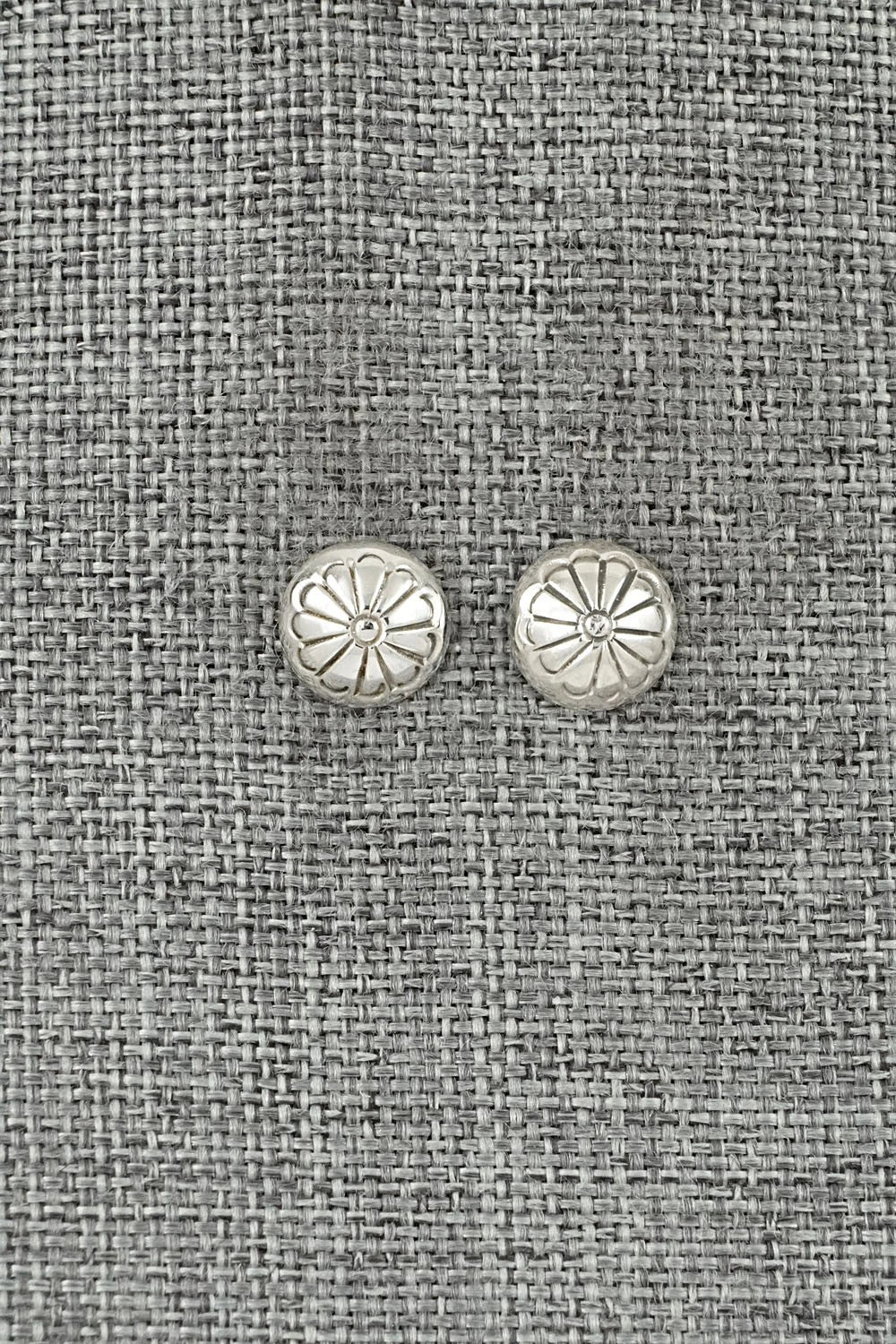 Sterling Silver Earrings - Marie Yazzie