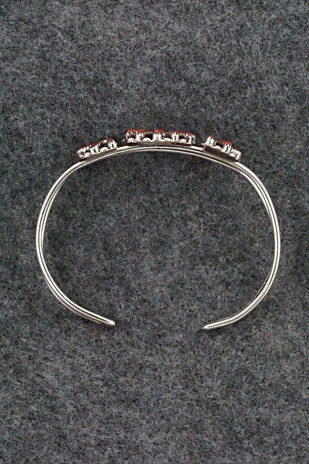 Coral & Sterling Silver Bracelet - Judy Wallace
