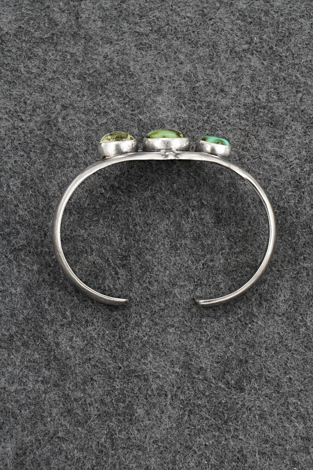 Turquoise & Sterling Silver Bracelet - Eugene Gruber