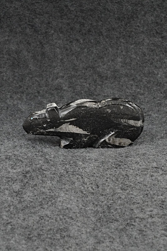 Mountain Lion Zuni Fetish Carving - Abby Quam Panteah