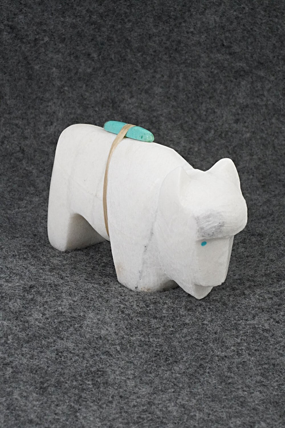 Buffalo Zuni Fetish Carving - Herbert Halate