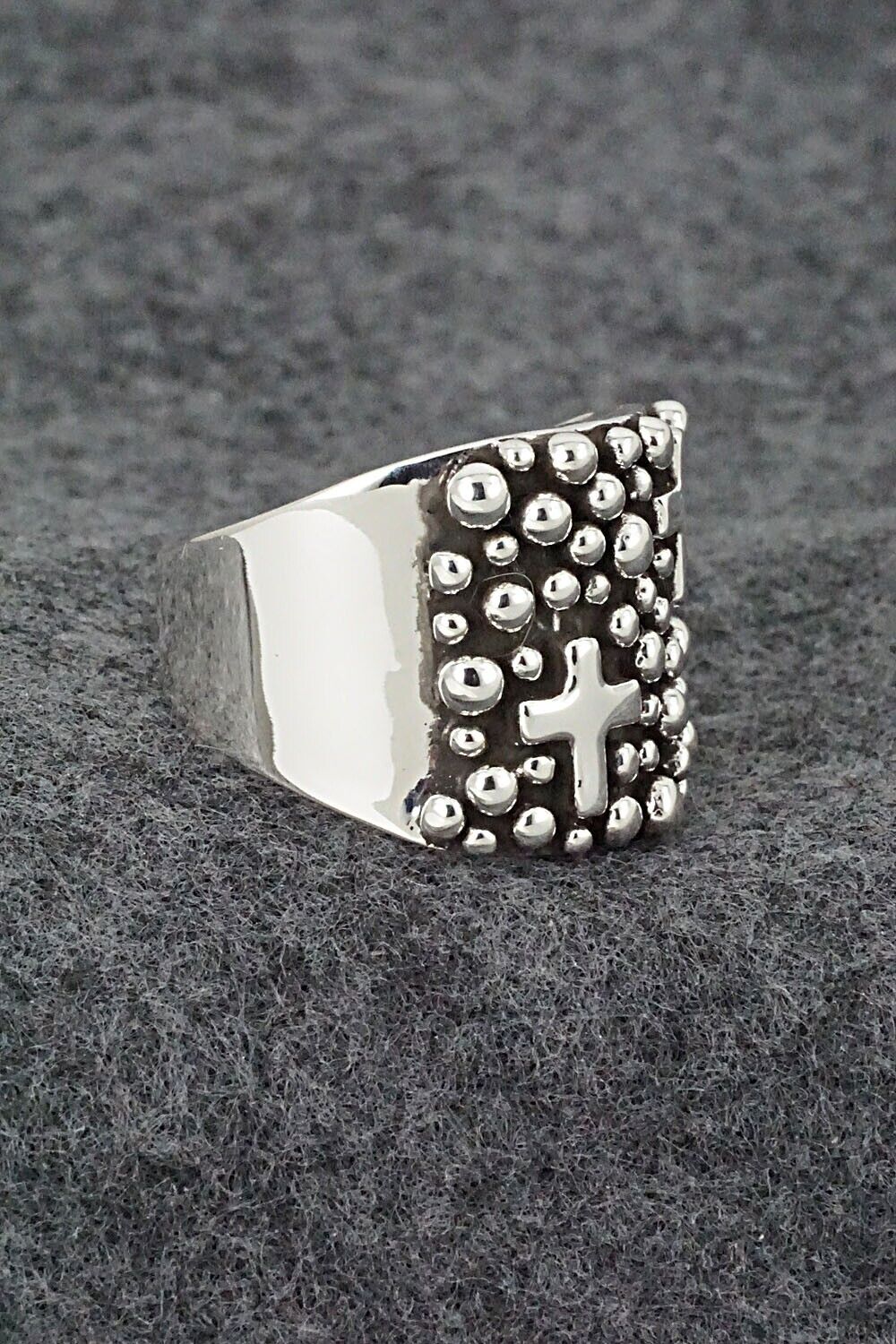 Sterling Silver Ring - Raymond Coriz - Size 9.5