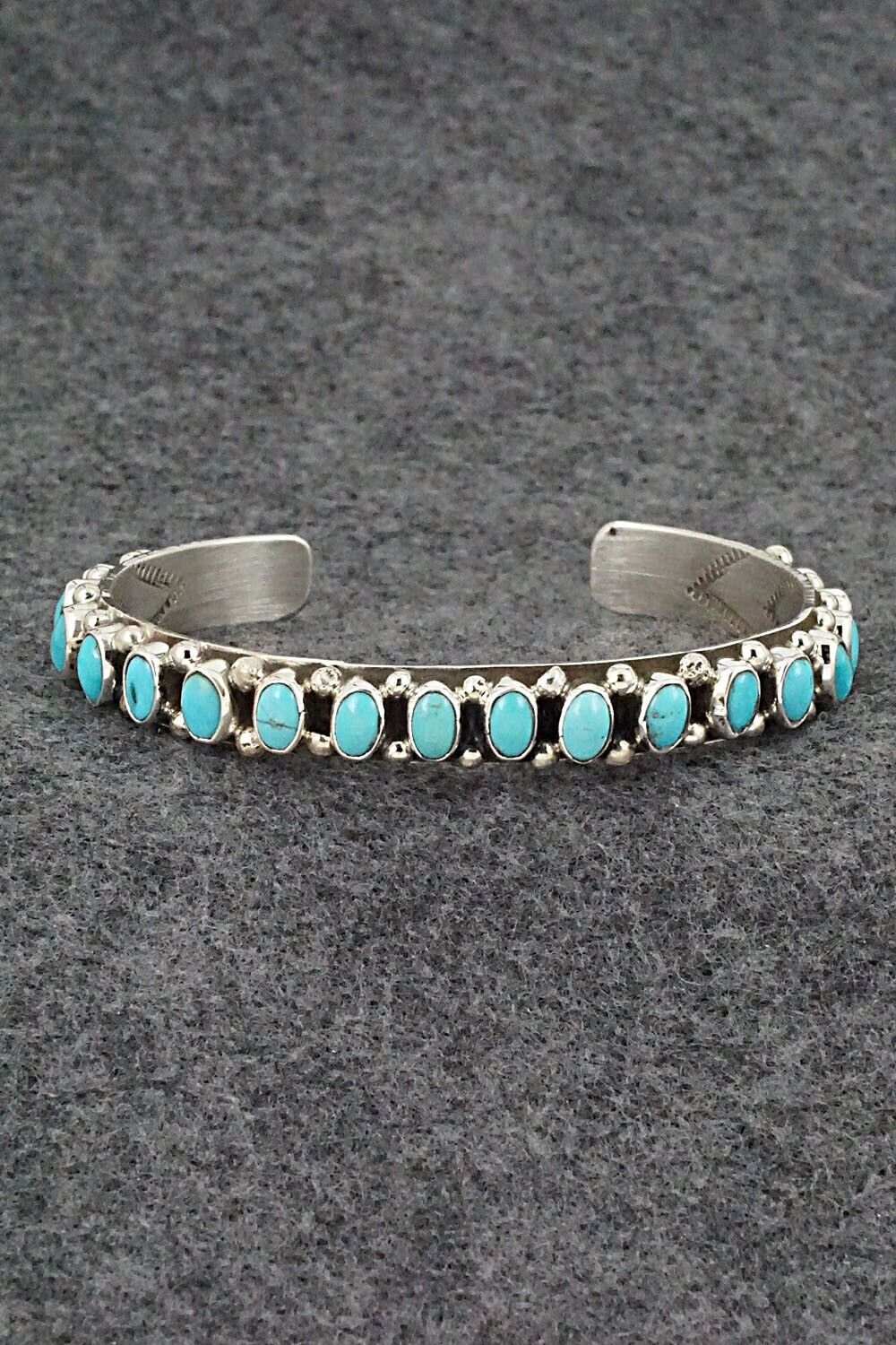 Turquoise & Sterling Silver Bracelet - Darlene Begay