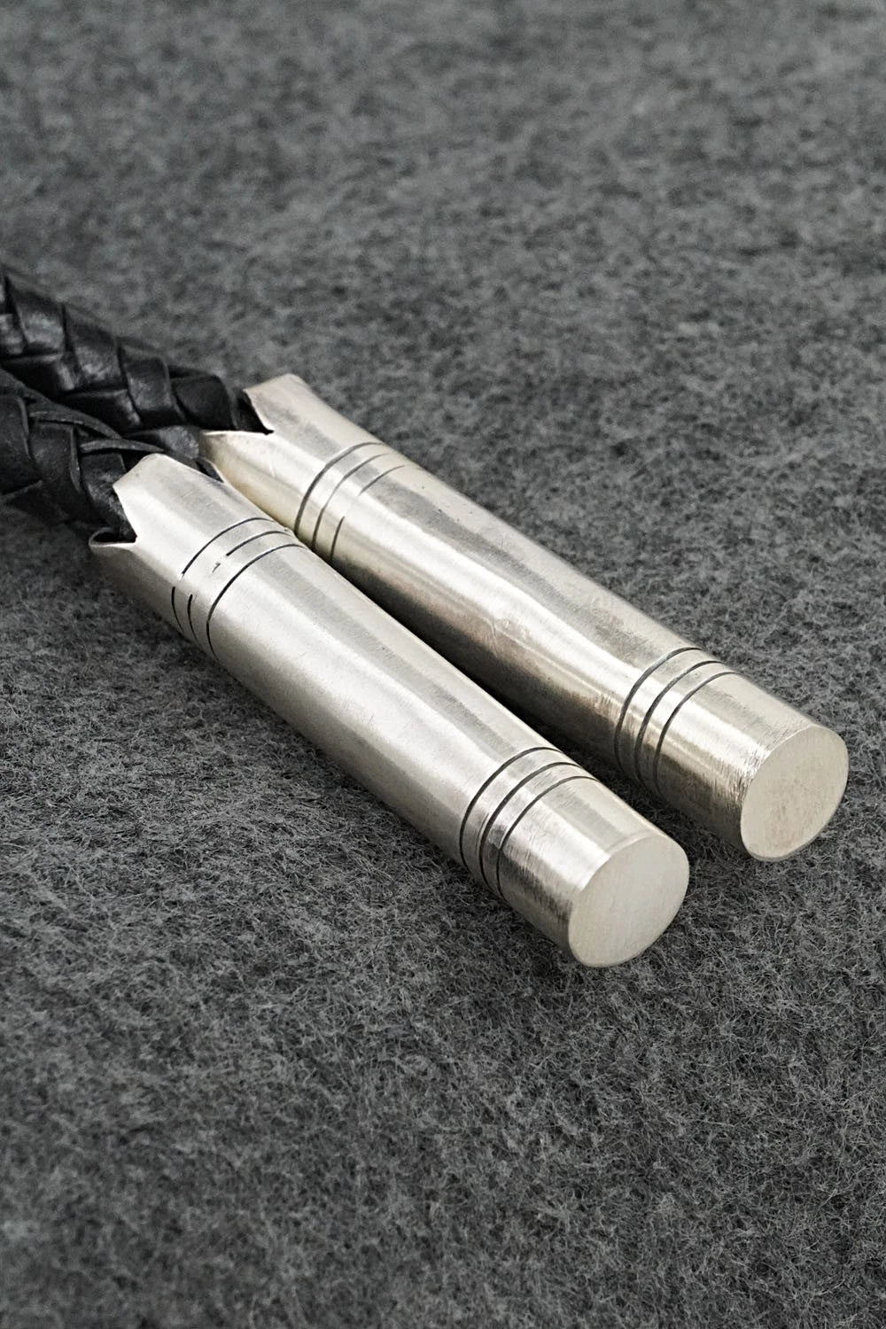 Turquoise & Sterling Silver Bolo Tie - Bobby Johnson