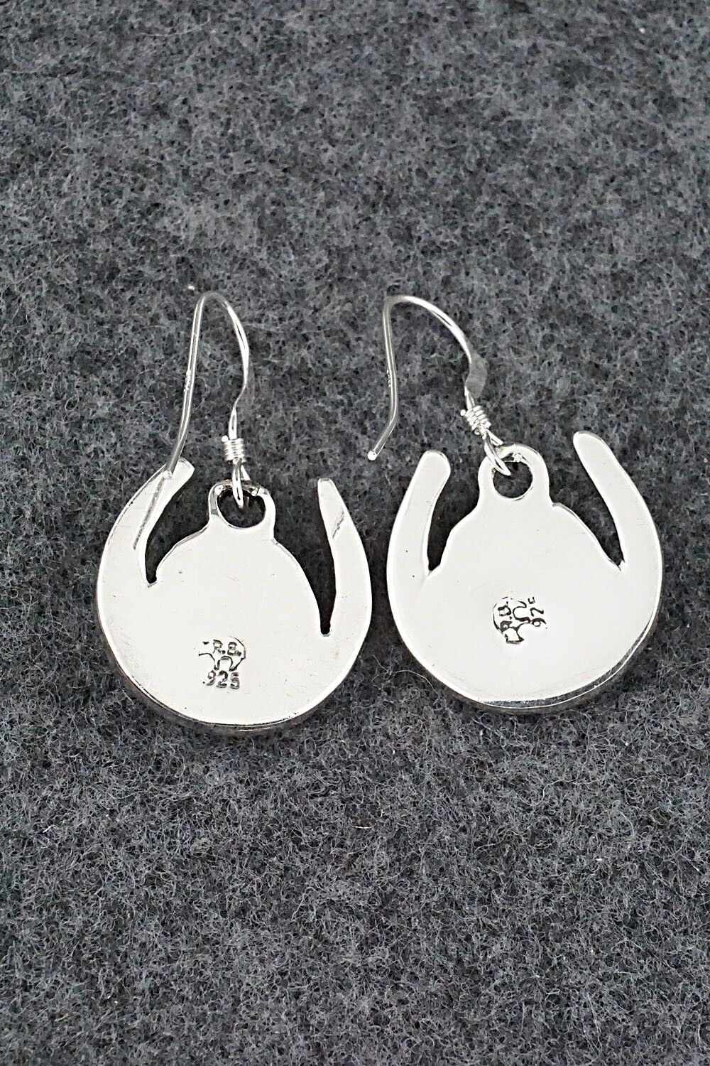 Turquoise and Sterling Silver Earrings - Sharon McCarthy
