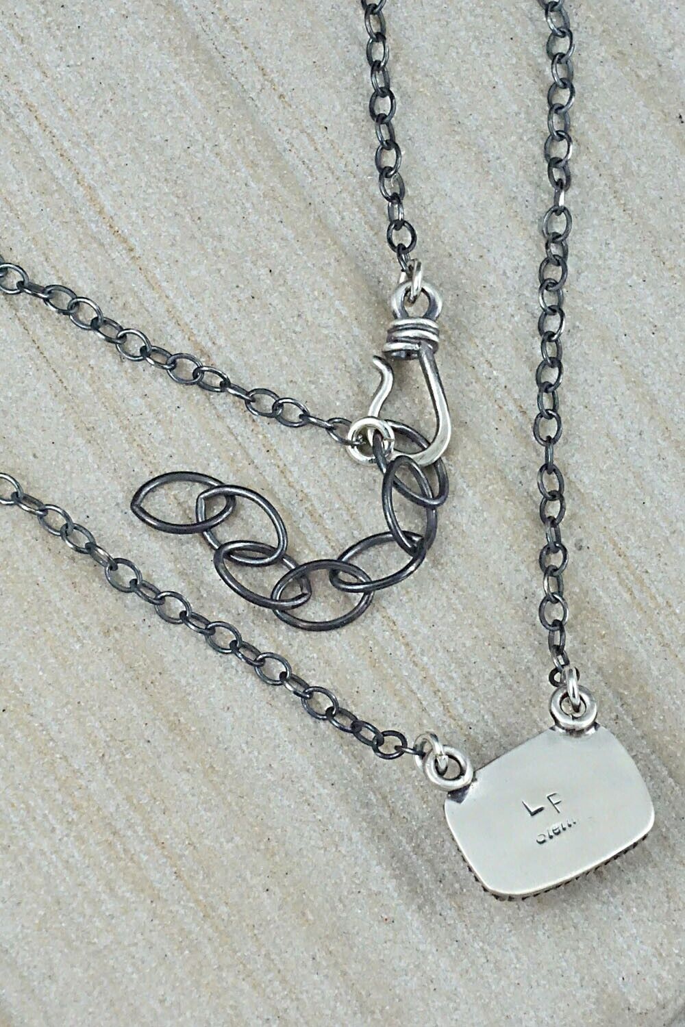 Spiny Oyster & Sterling Silver Necklace - Navajo