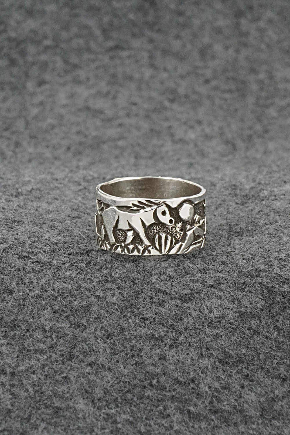 Sterling Silver Ring - Lloyd Becenti - Size 9