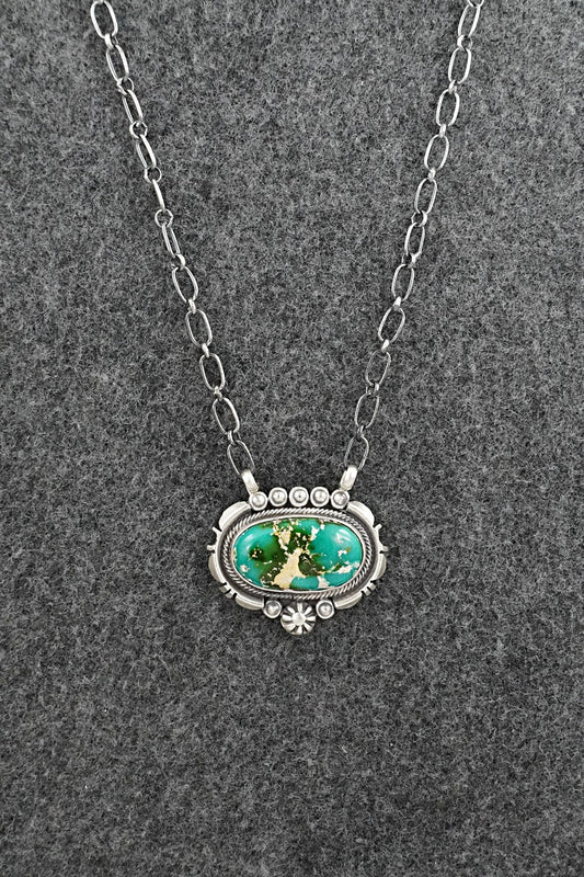 Turquoise & Sterling Silver Necklace - Daniel Benally