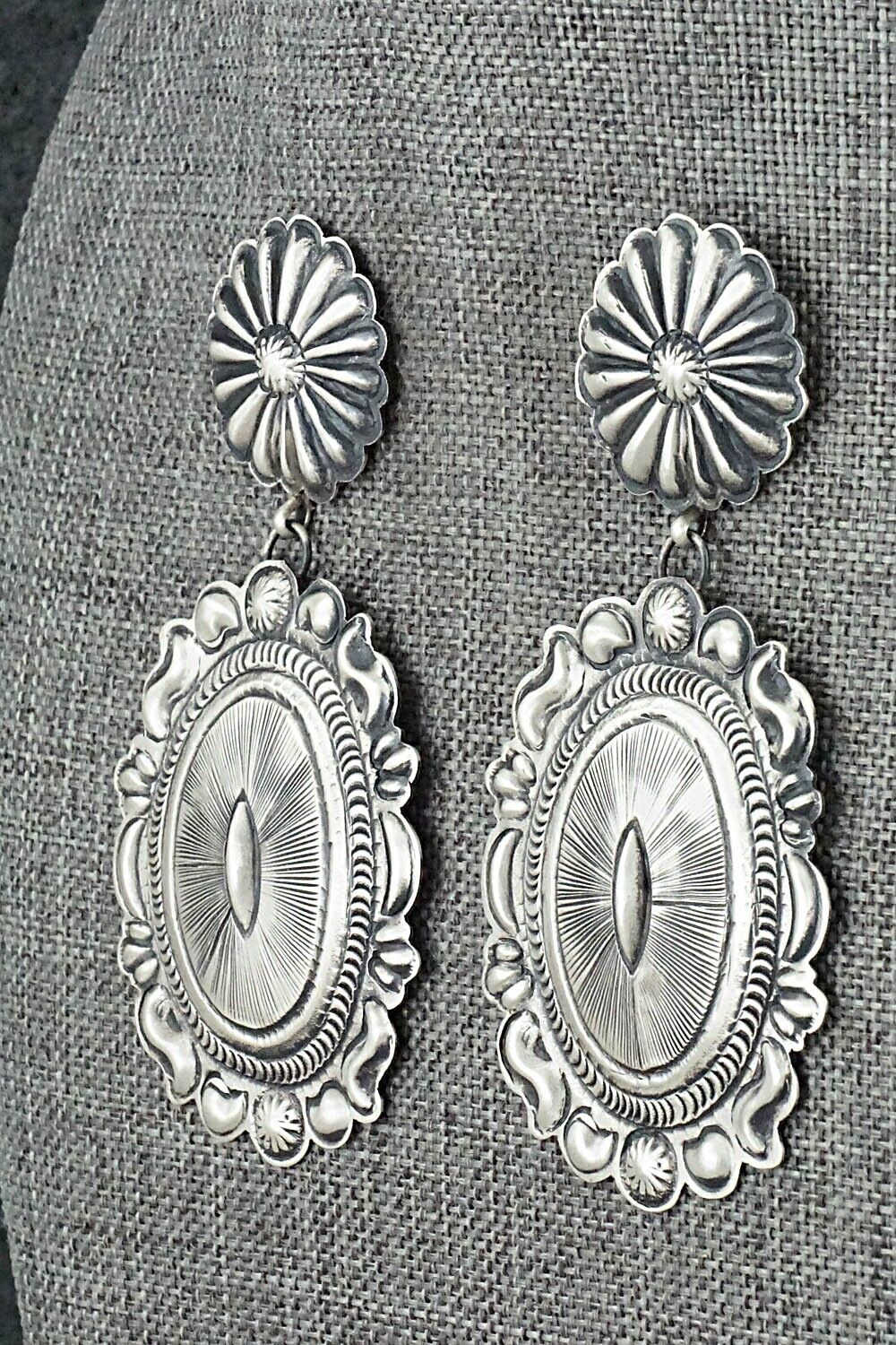 Sterling Silver Earrings - Eugene Charley