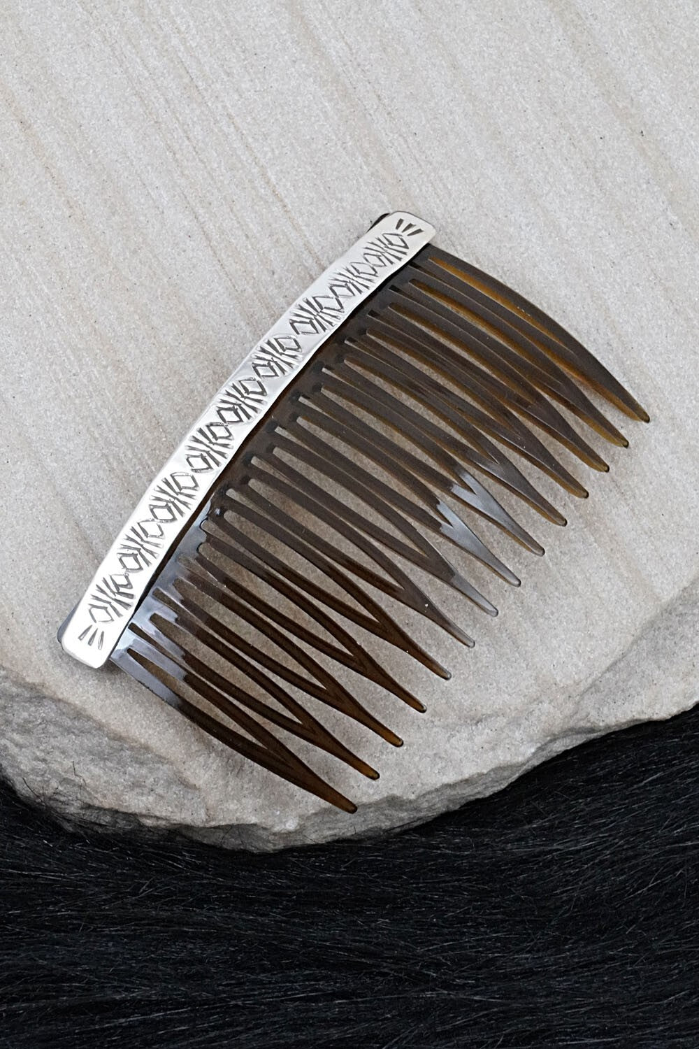 Sterling Silver Hair Combs - Bertha Begay