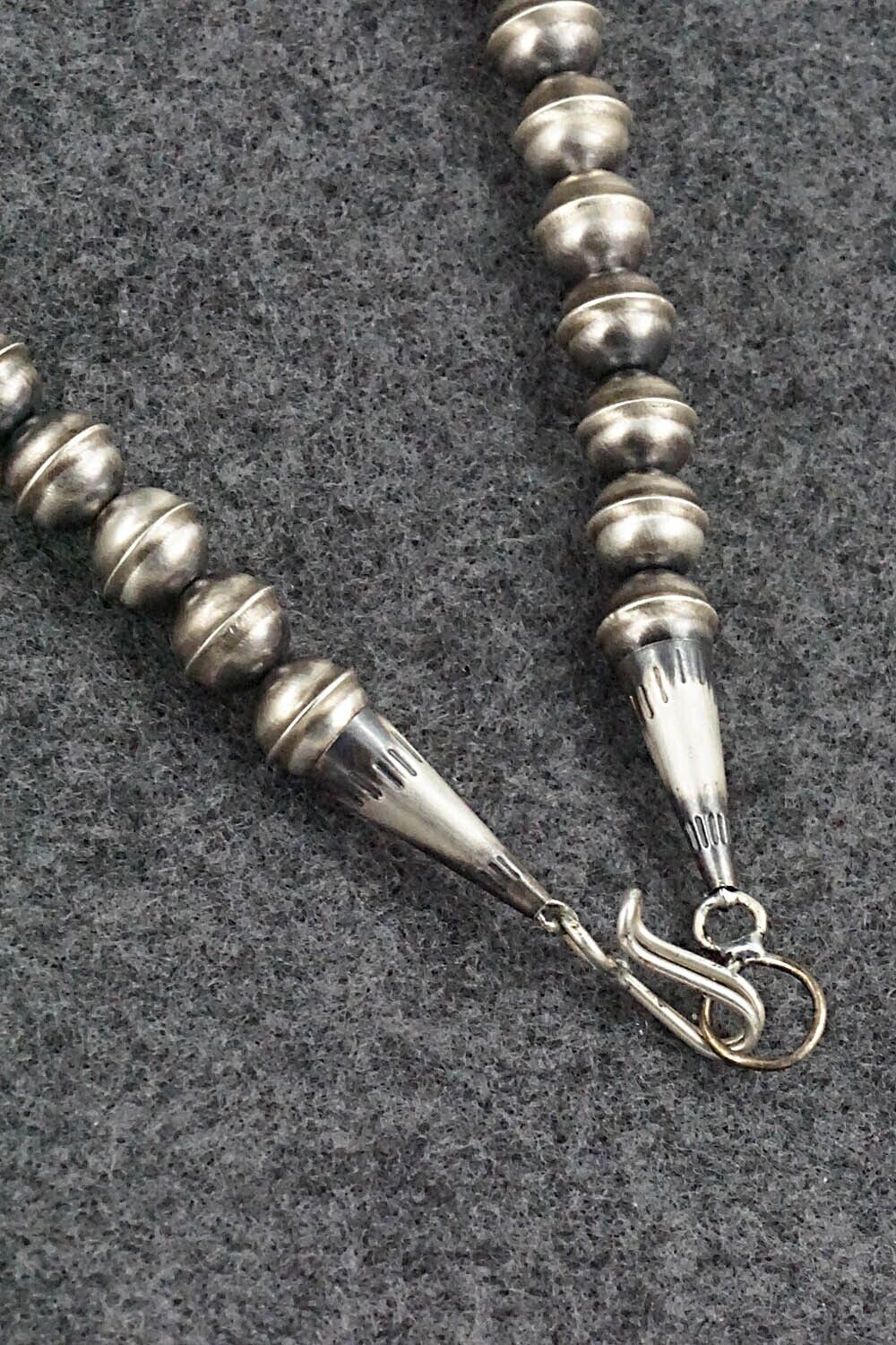 Turquoise & Sterling Silver Squash Blossom Set - Phil Garcia