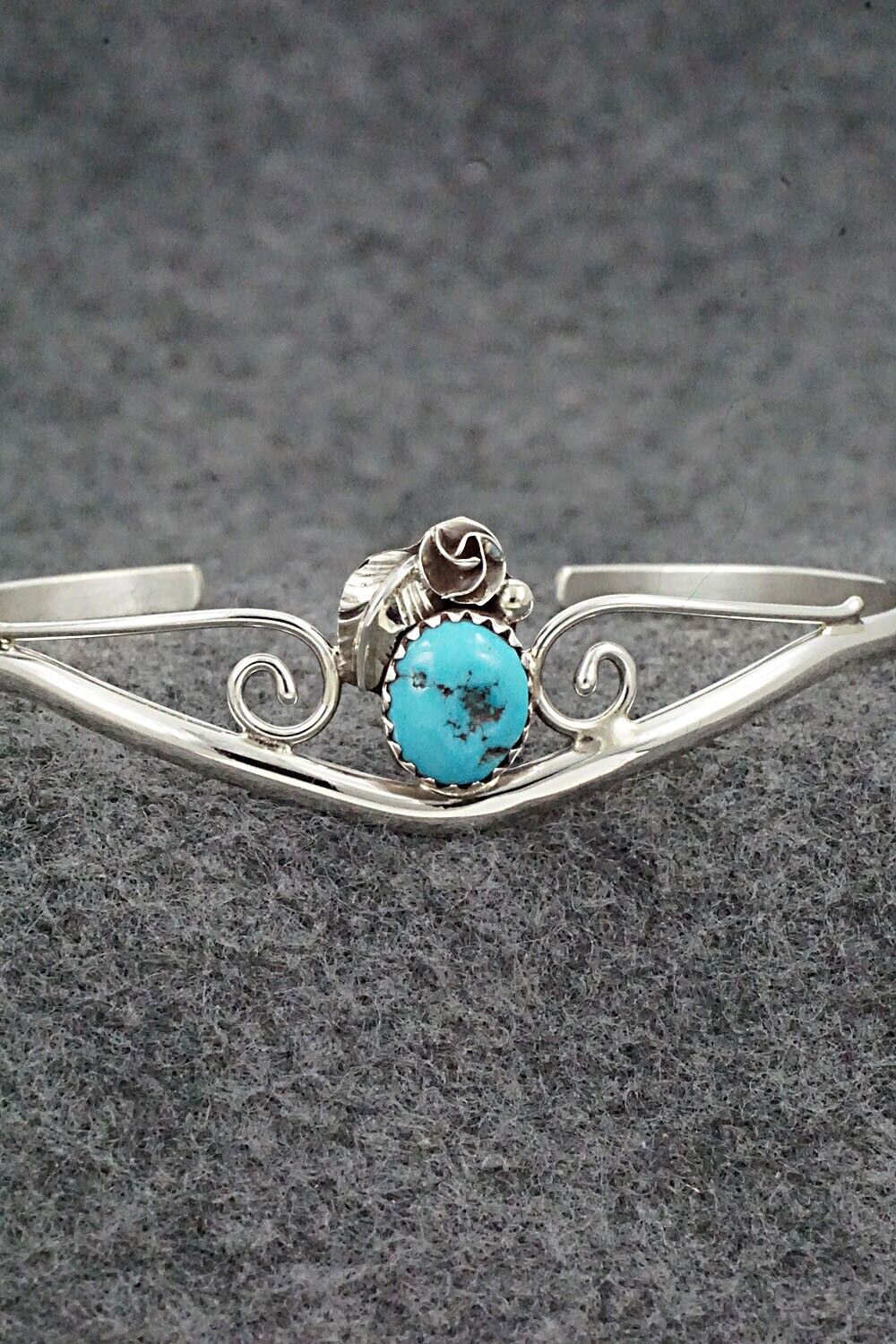 Turquoise & Sterling Silver Bracelet - Max Calladitto