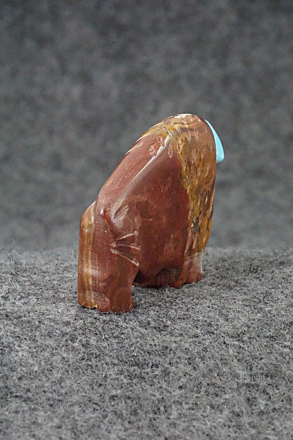 Buffalo Zuni Fetish Carving - Todd Etsate