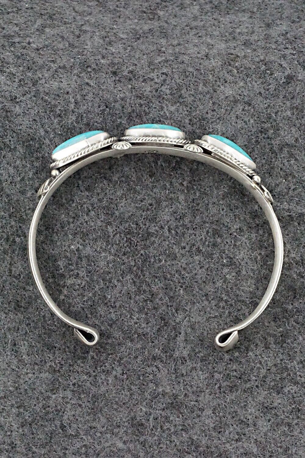Turquoise & Sterling Silver Bracelet - Bobby Platero