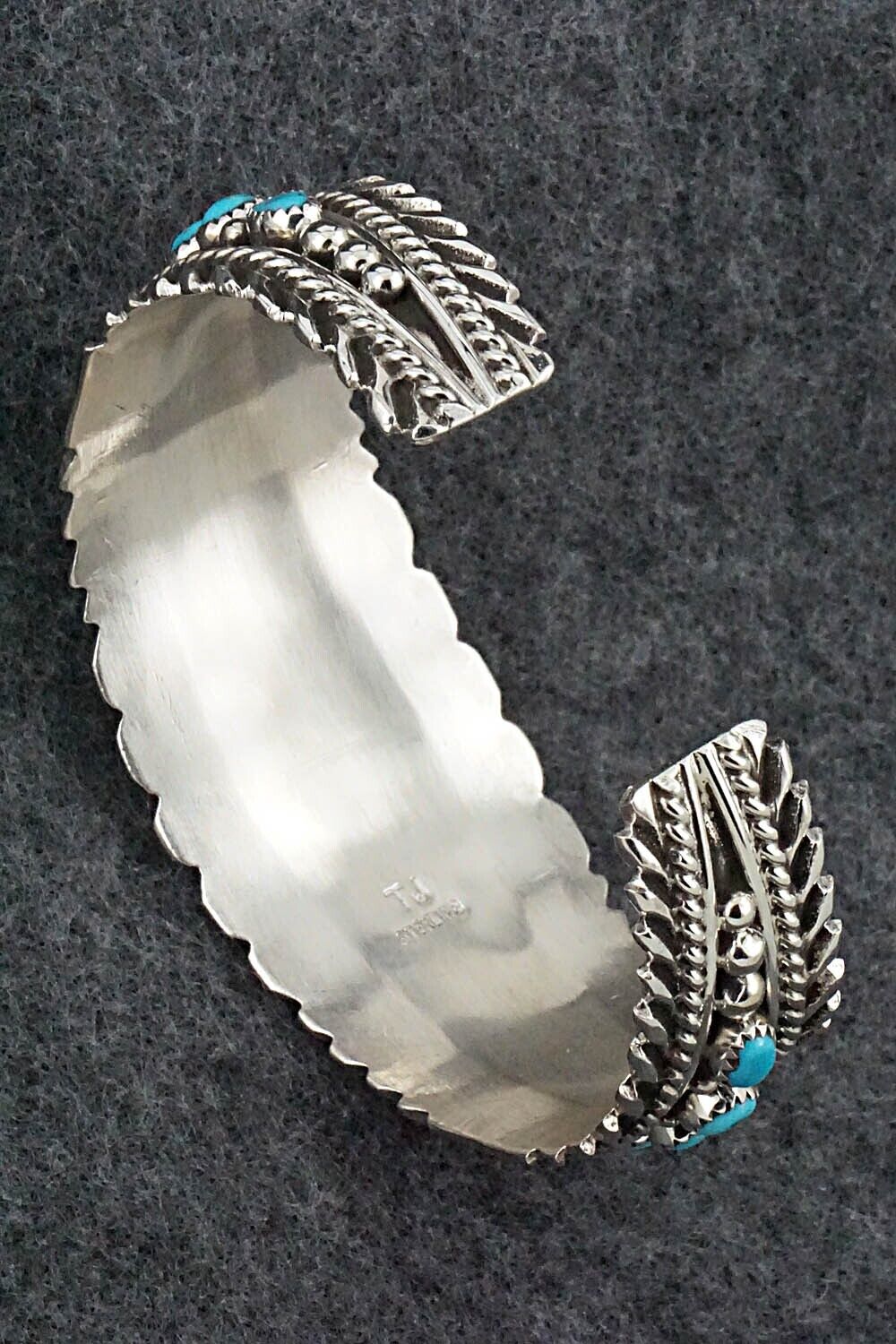 Turquoise & Sterling Silver Bracelet - Tina Jones