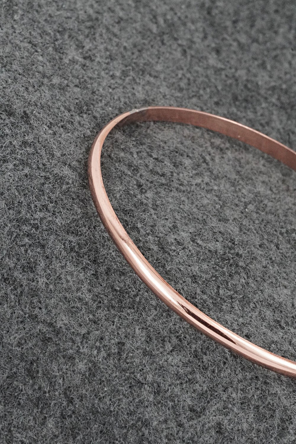 Copper Bangle Bracelet - Elaine Tahe