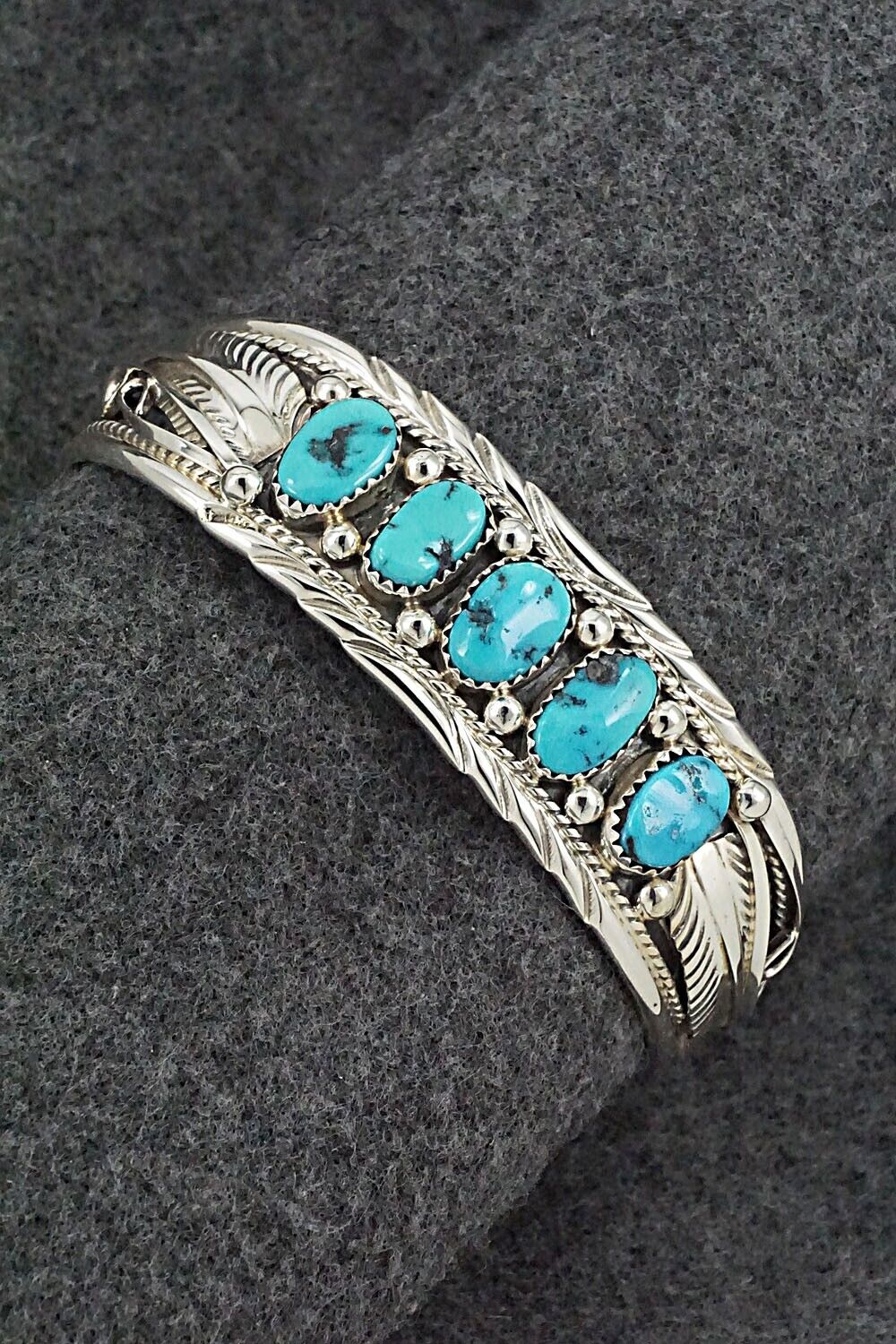 Turquoise & Sterling Silver Bracelet - Davey Morgan