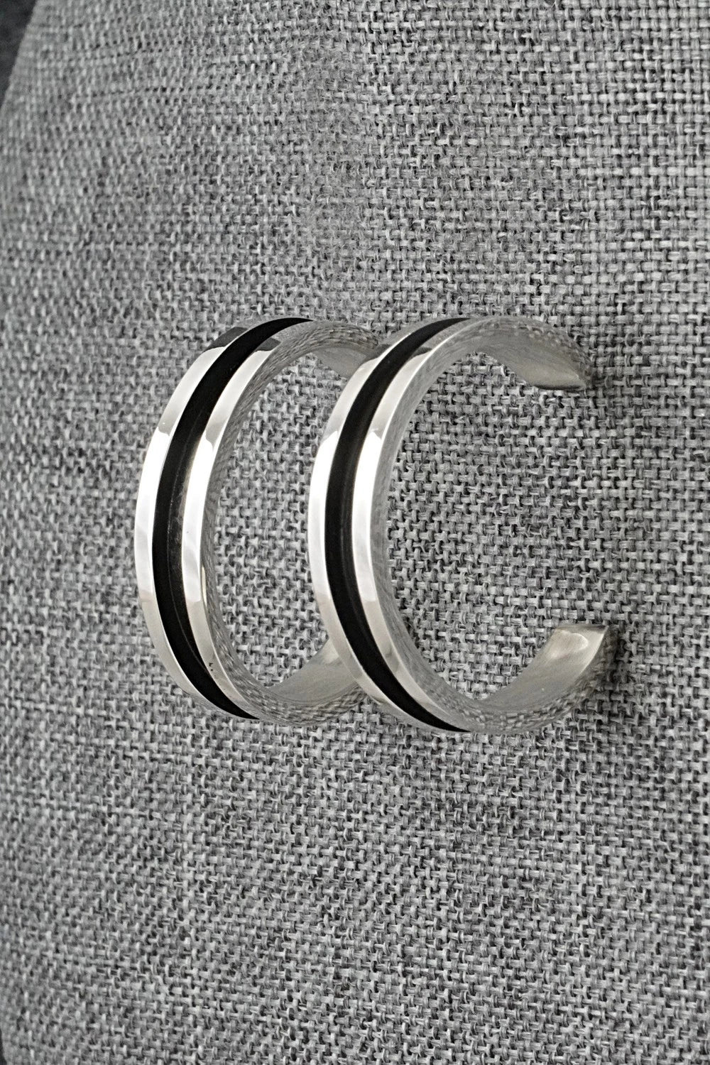 Sterling Silver Hoop Earrings - Tom Hawk