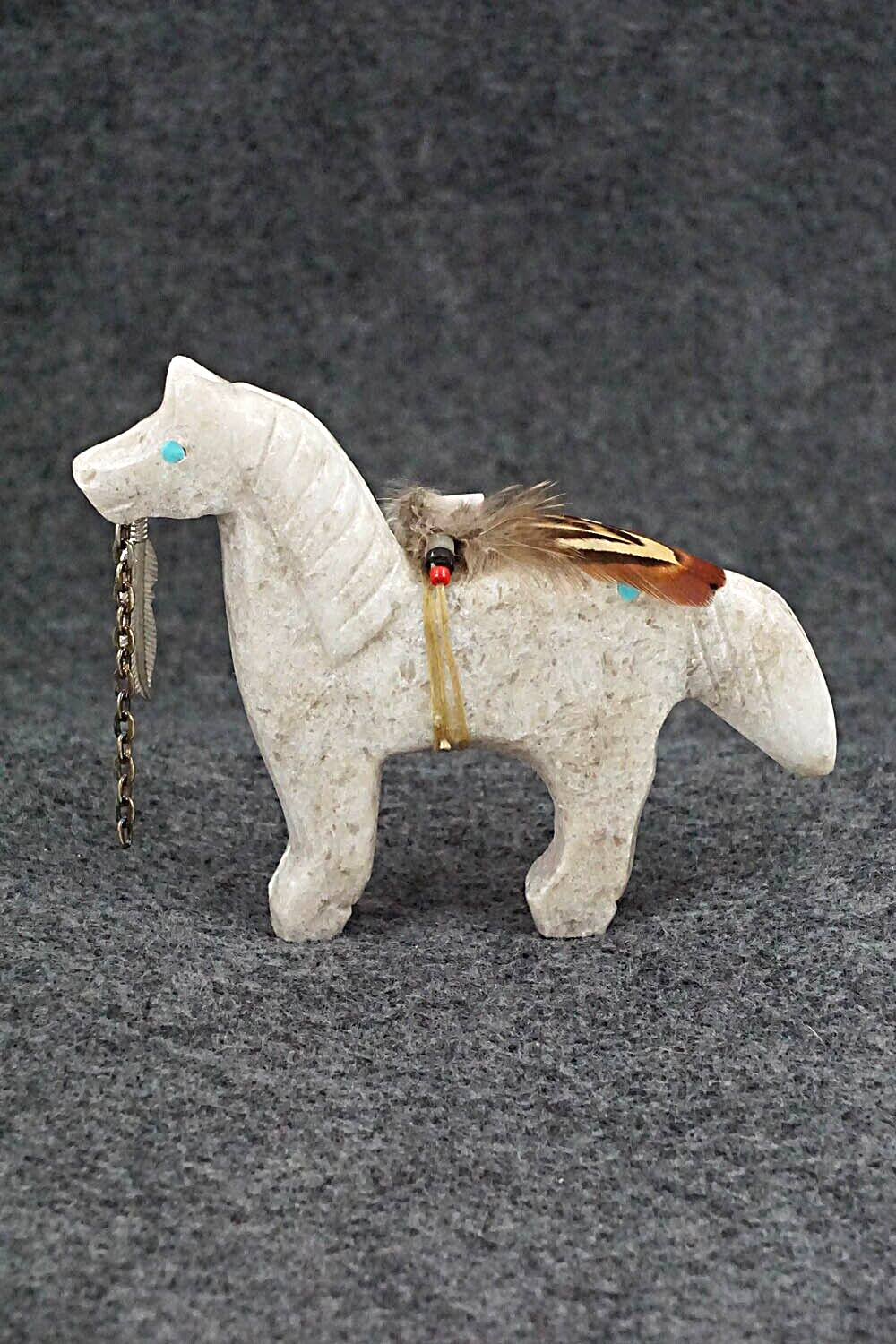 Horse Navajo Fetish Carving - Ben Livingston