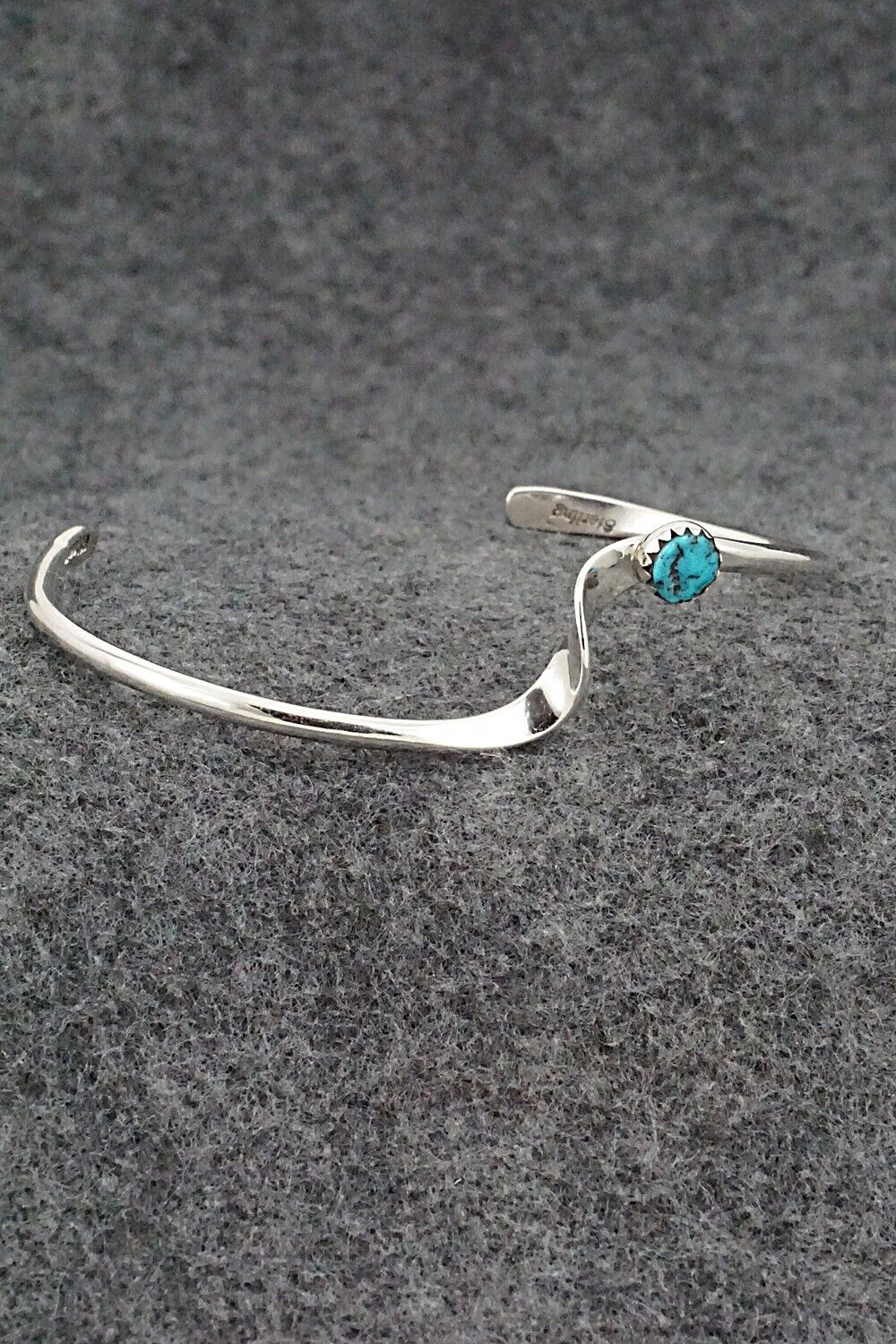 Turquoise & Sterling Silver Bracelet - Yolanda Skeets