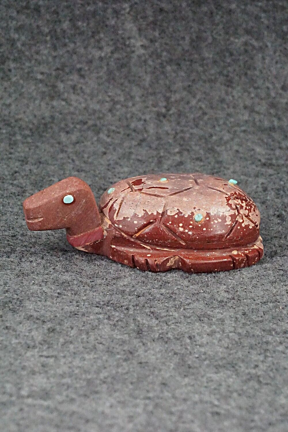 Turtle Zuni Fetish Carving - Roger Shebola