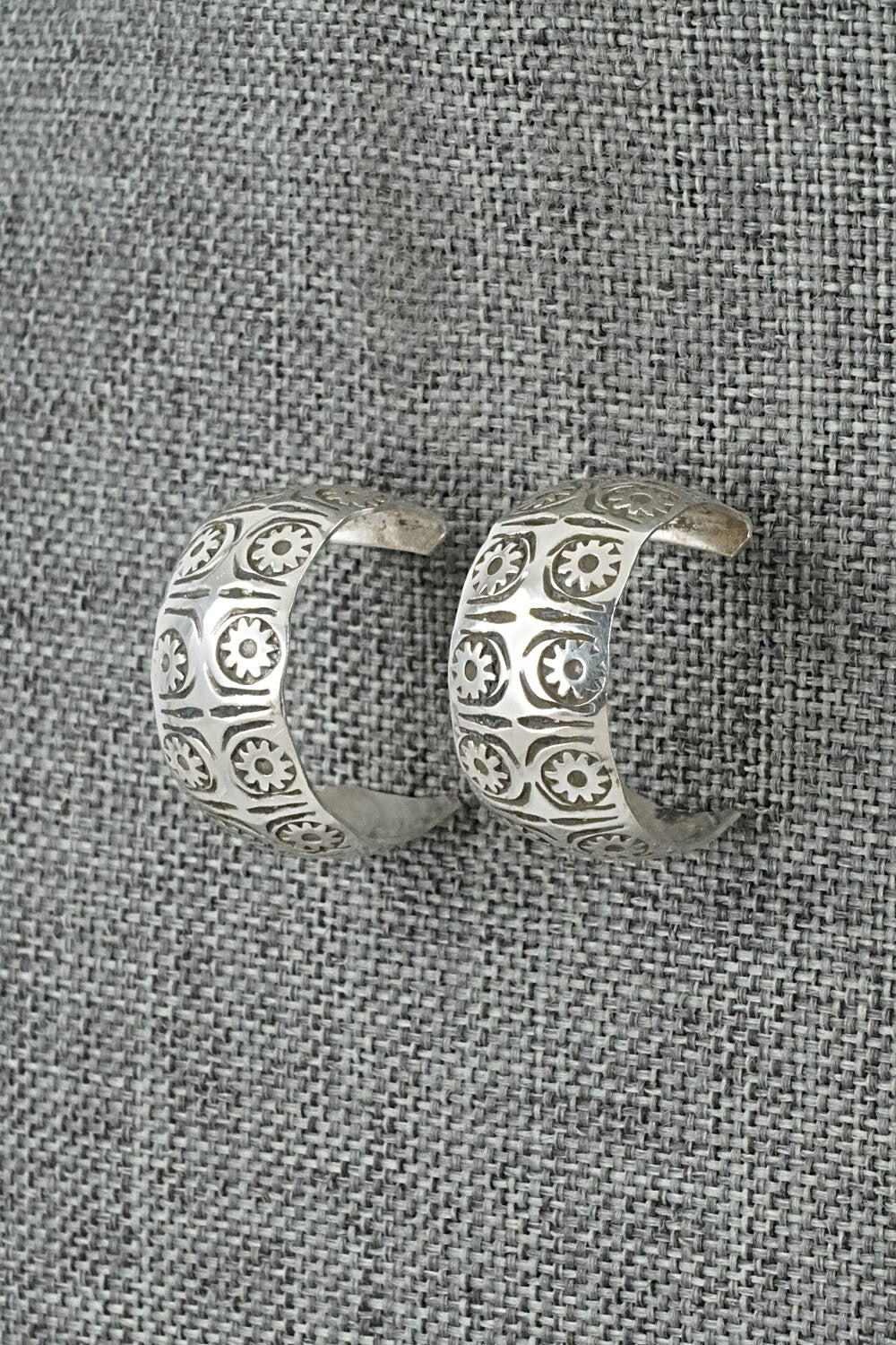 Sterling Silver Hoop Earrings - Nora Ashley