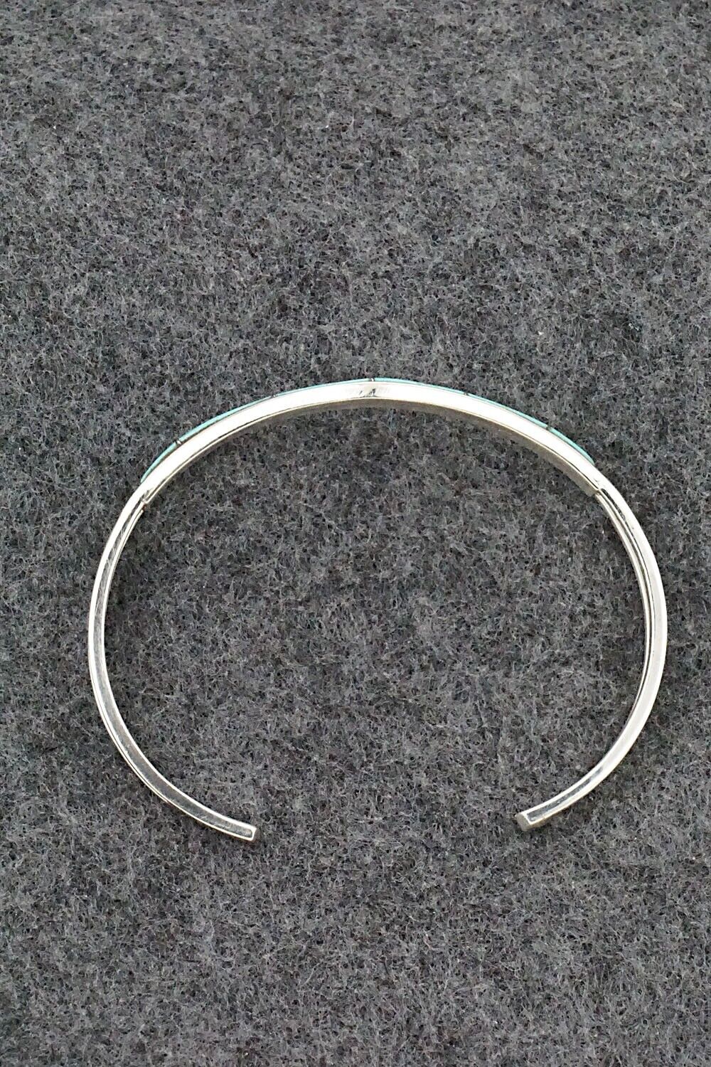 Turquoise & Sterling Silver Bracelet - Jamie Johnson