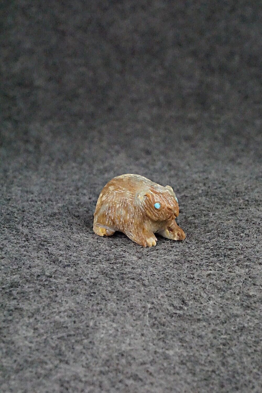 Beaver Zuni Fetish Carving - Lindsey Cheama