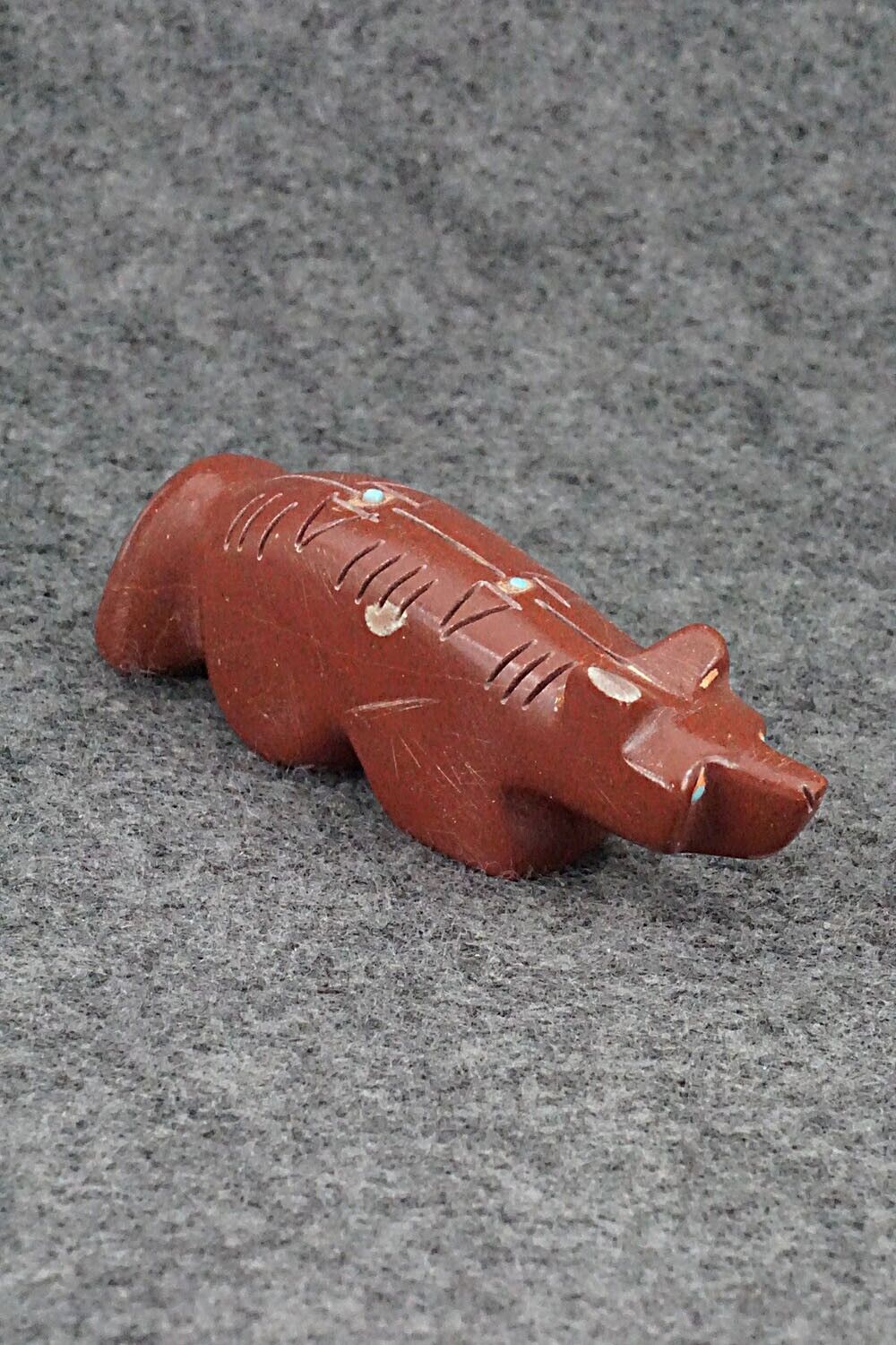 Fox Zuni Fetish Carving - Brandon Phillips