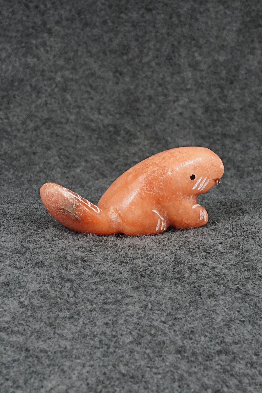 Beaver Zuni Fetish Carving - Justin Red Elk