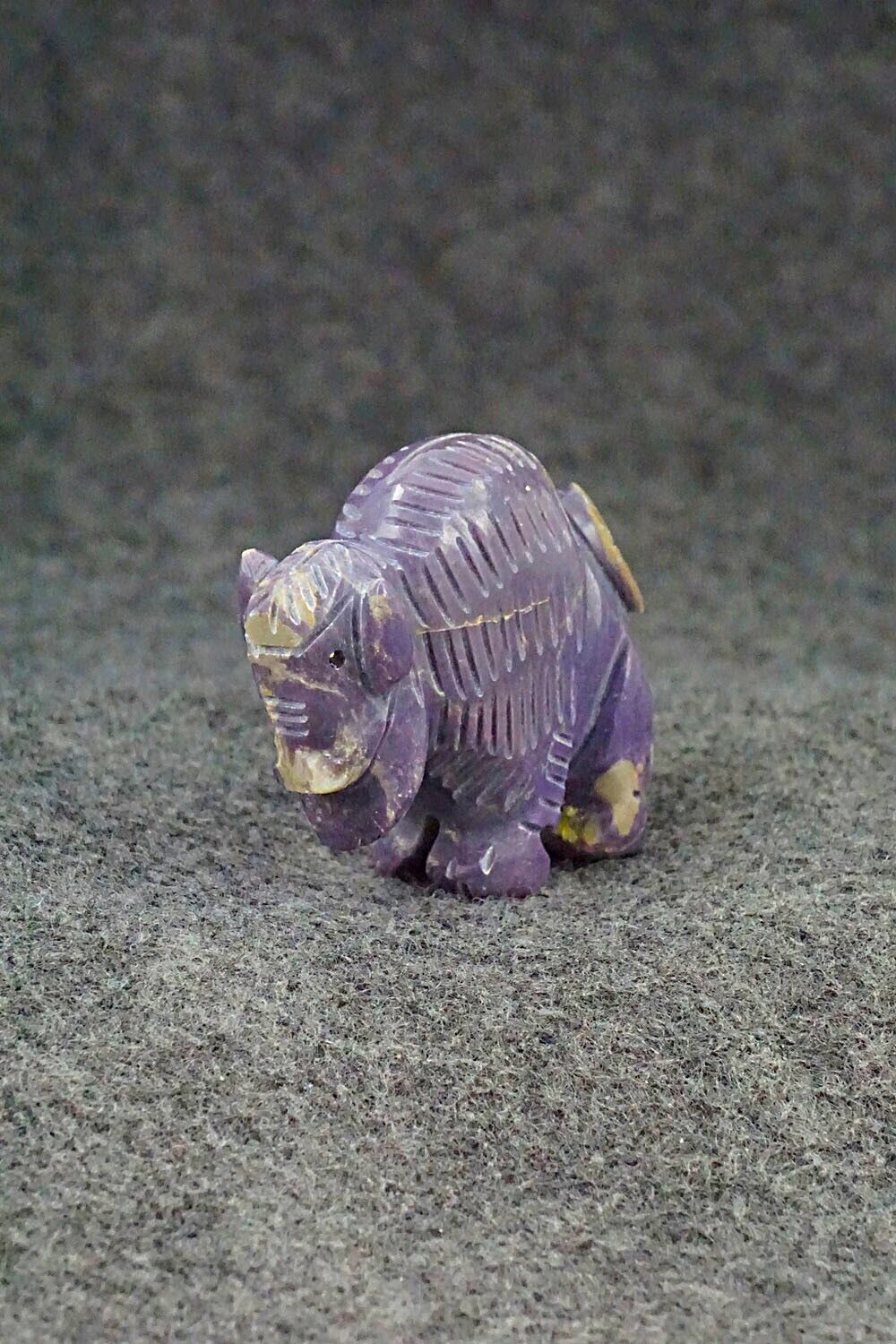 Buffalo Fetish Carving - Albert Livingston