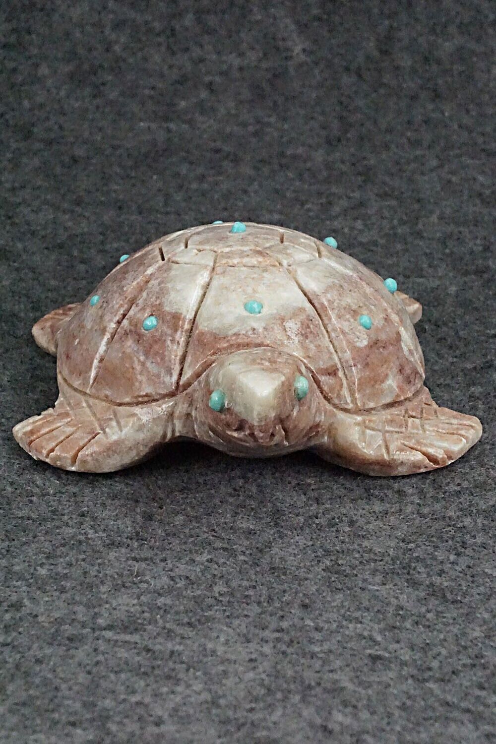 Sea Turtle Zuni Fetish Carving - Chris Nastacio