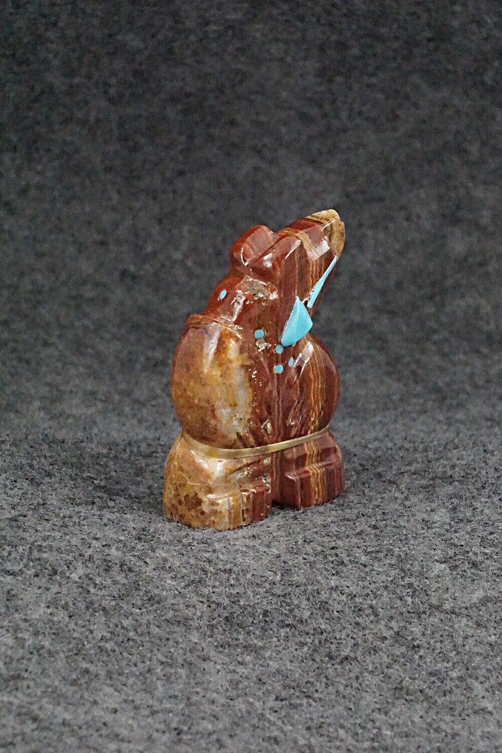 Bear Zuni Fetish Carving - Bennie Bacy