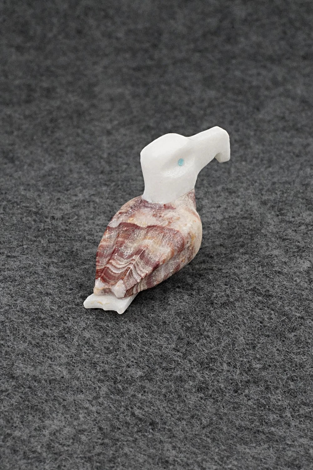 Bald Eagle Zuni Fetish Carving - Tim Lementino