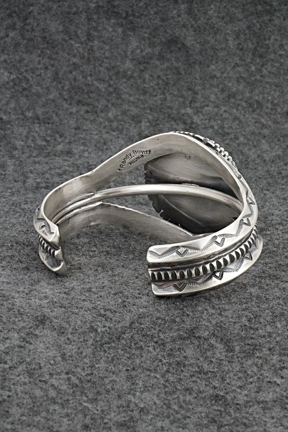 Turquoise & Sterling Silver Bracelet - Randy Boyd