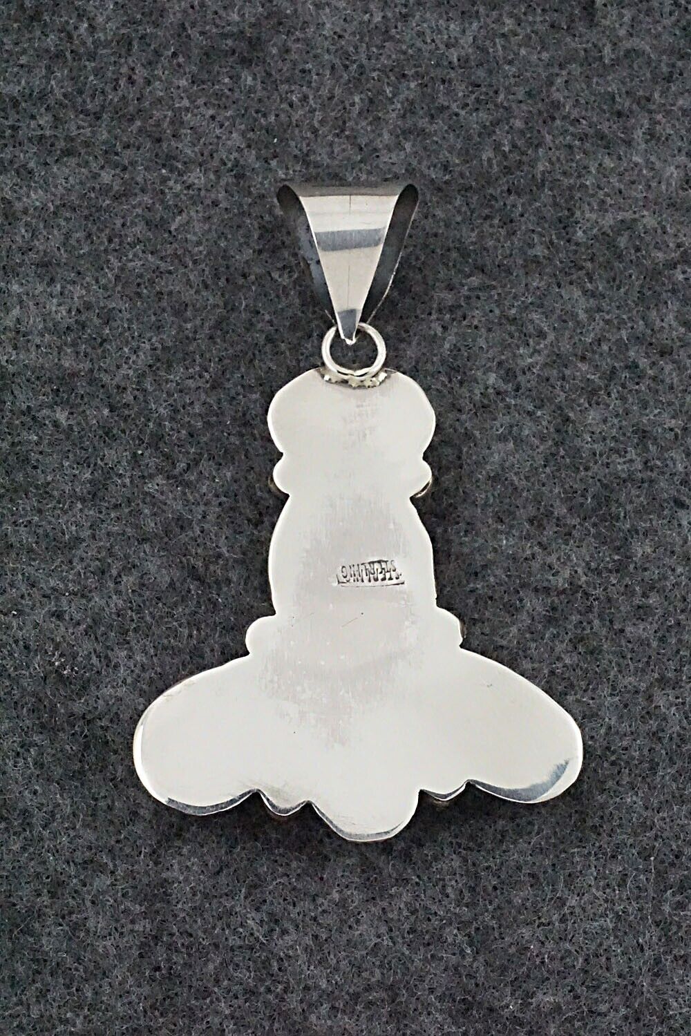 Turquoise & Sterling Silver Pendant - Ernest Hawthorne
