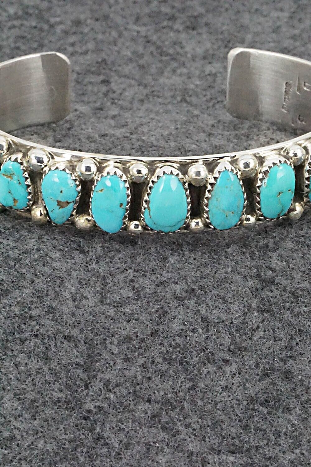Turquoise & Sterling Silver Bracelet - Darlene Begay