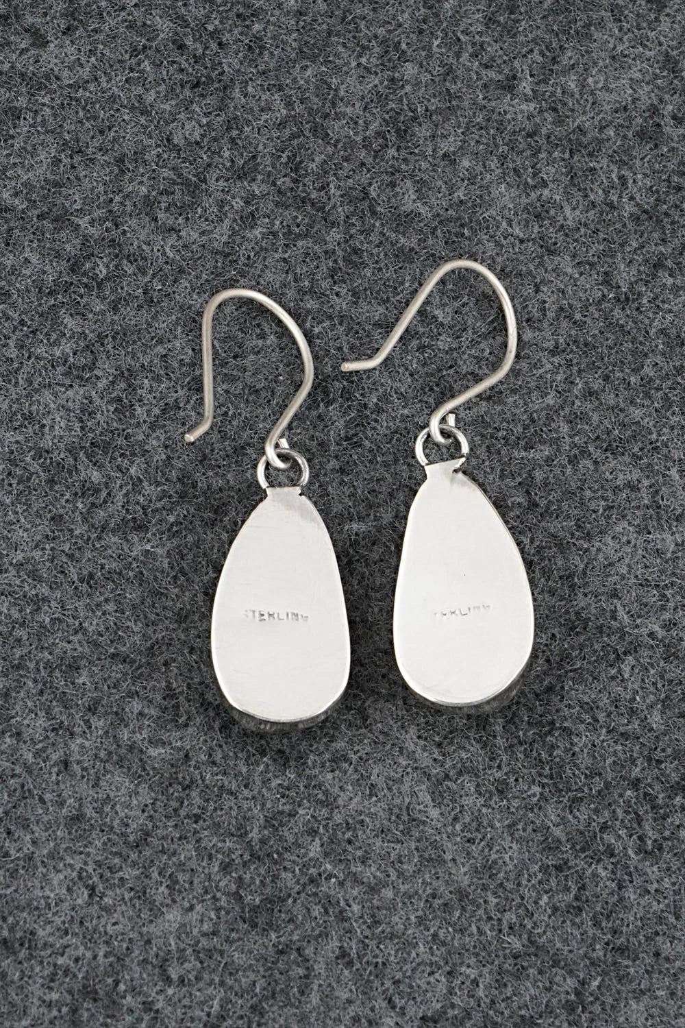 Turquoise & Sterling Silver Earrings - Rosemary Saunders