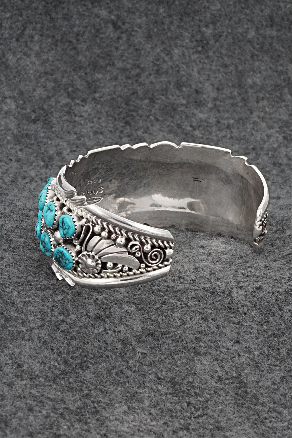 Turquoise & Sterling Silver Bracelet - Anthony Brown