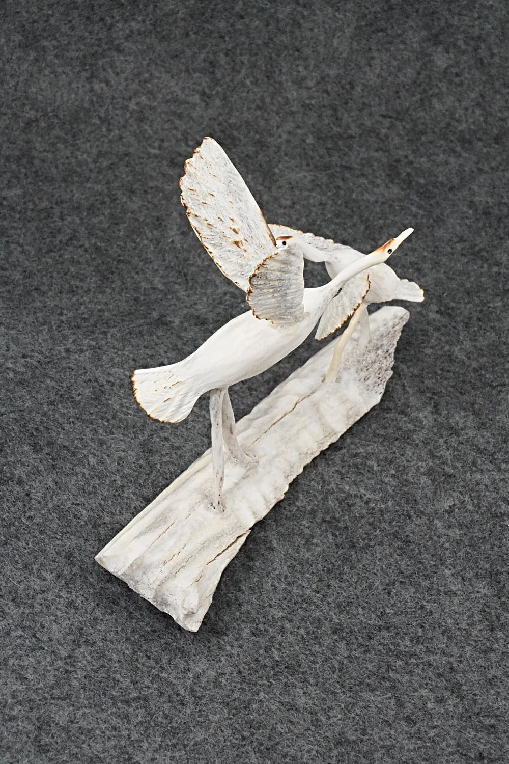 Sandhill Crane Zuni Fetish Carving - Ruben Najera