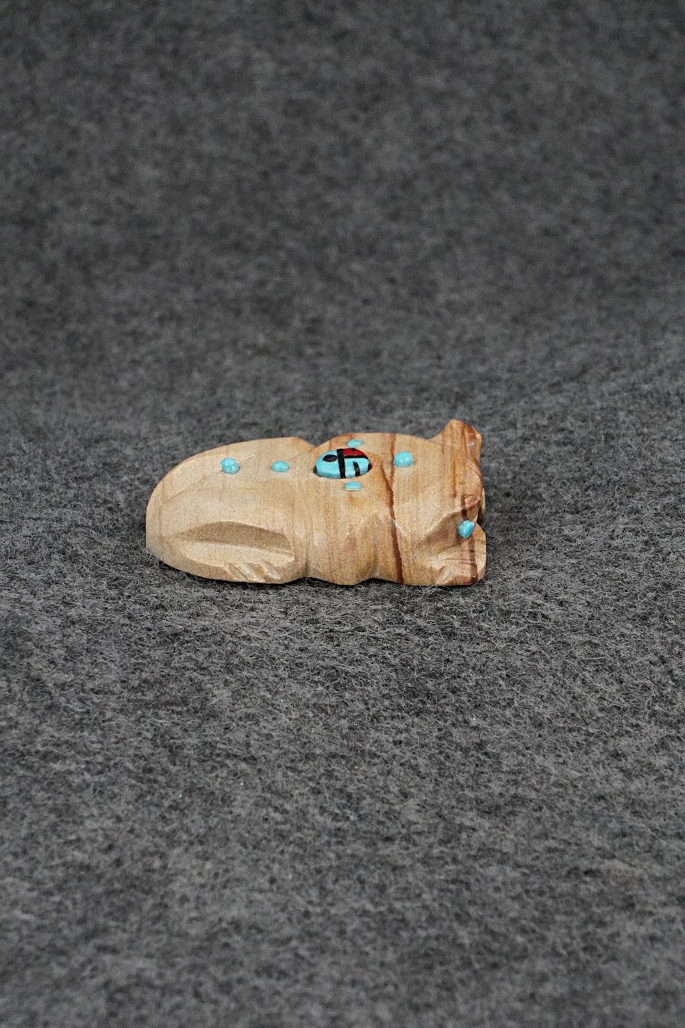 Frog Zuni Fetish Carving - Danette Laate
